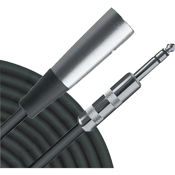 Livewire Advantage Interconnect Cable 1/4 TRS Male to XLR Male 1 ft. Black