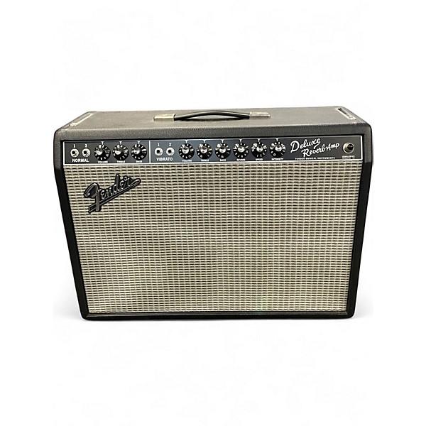 Used Fender 1965 Reissue Deluxe Reverb 22W Tube Guitar Combo Amp