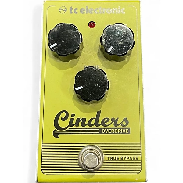 Used TC Electronic Cinders Overdrive Effect Pedal