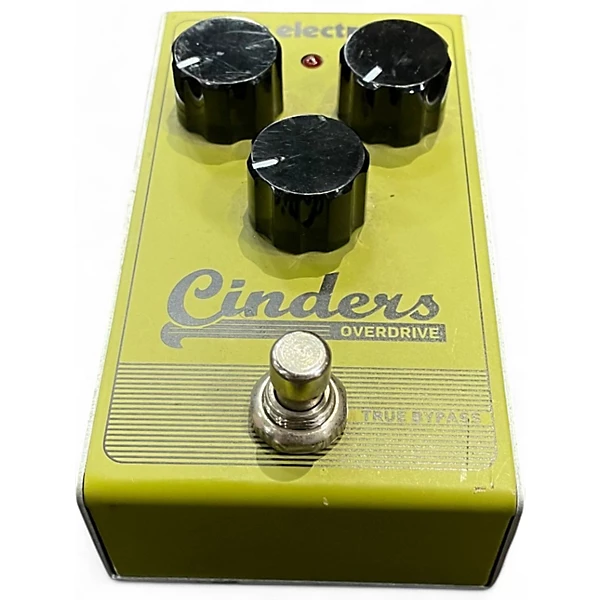 Used TC Electronic Cinders Overdrive Effect Pedal 4 Used TC Electronic Cinders Overdrive Effect Pedal