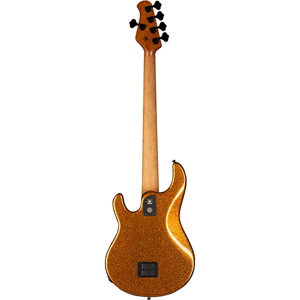 Ernie Ball Music Man DarkRay 5 H Ebony Fingerboard 5-String Electric Bass Gold Bar 8 Ernie Ball Music Man DarkRay 5 H Ebony Fingerboard 5-String Electric Bass Gold Bar