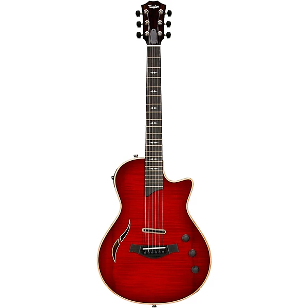 Taylor T5z Pro Acoustic-Electric Guitar Cayenne Red 6 Taylor T5z Pro Acoustic-Electric Guitar Cayenne Red