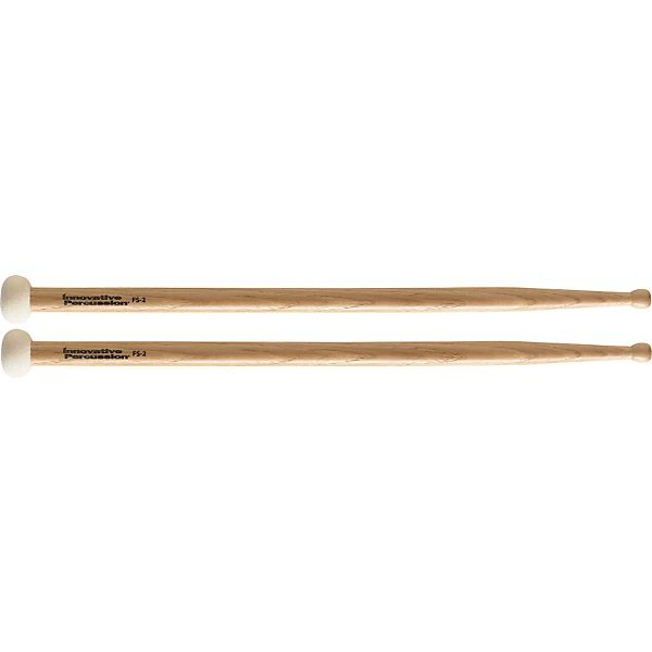 Innovative Percussion Field Series Multi-Tom Hickory Drum Sticks FS-2M Hickory and Hard Felt Multi-Stick