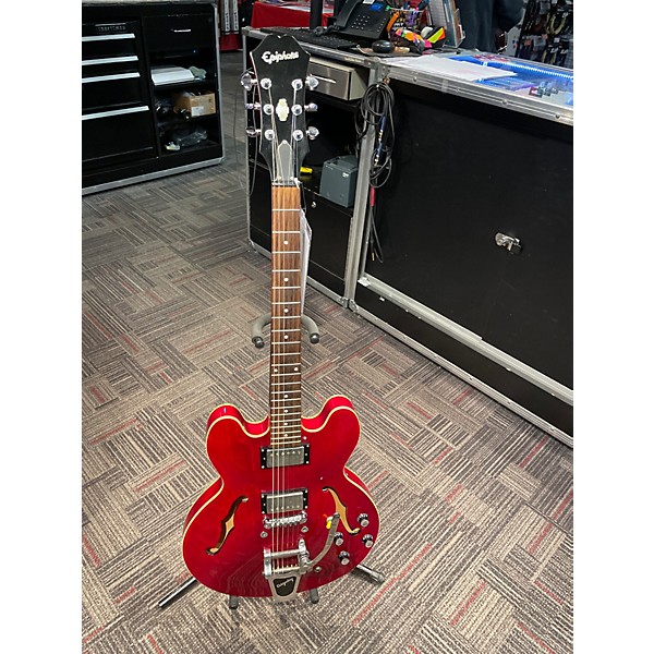 Used Epiphone Dot red Hollow Body Electric Guitar