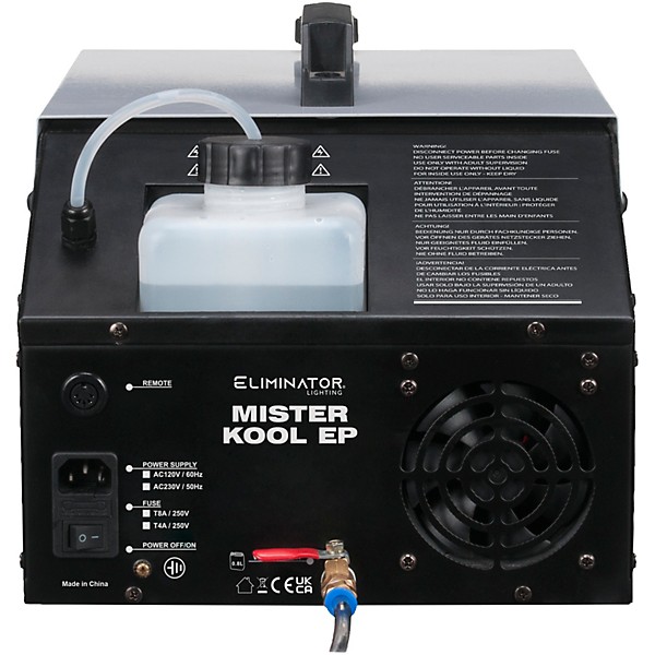 Eliminator Lighting ADJ Mister Kool EP Portable Low-Lying Fog Machine 4 Eliminator Lighting ADJ Mister Kool EP Portable Low-Lying Fog Machine
