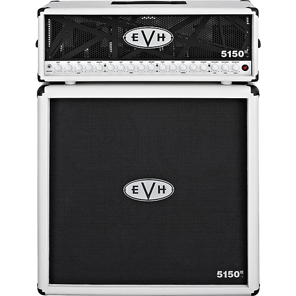 EVH 5150III Head and 4x12 Half Stack Ivory 4 EVH 5150III Head and 4x12 Half Stack Ivory