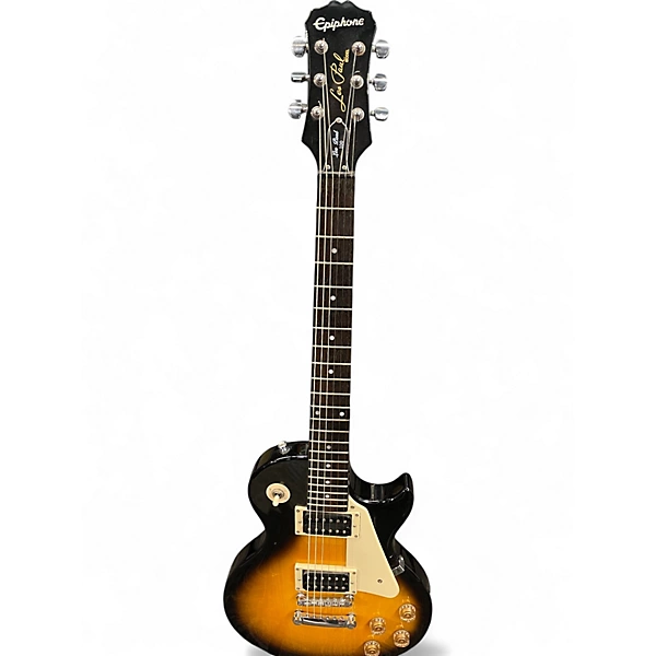 Used Epiphone Les Paul 100 Bolt On 2 Color Sunburst Solid Body Electric Guitar