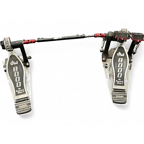 Used DW 8000 DOUBLE PEDAL Double Bass Drum Pedal