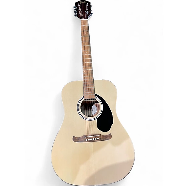 Used Fender FA125 Natural Acoustic Guitar
