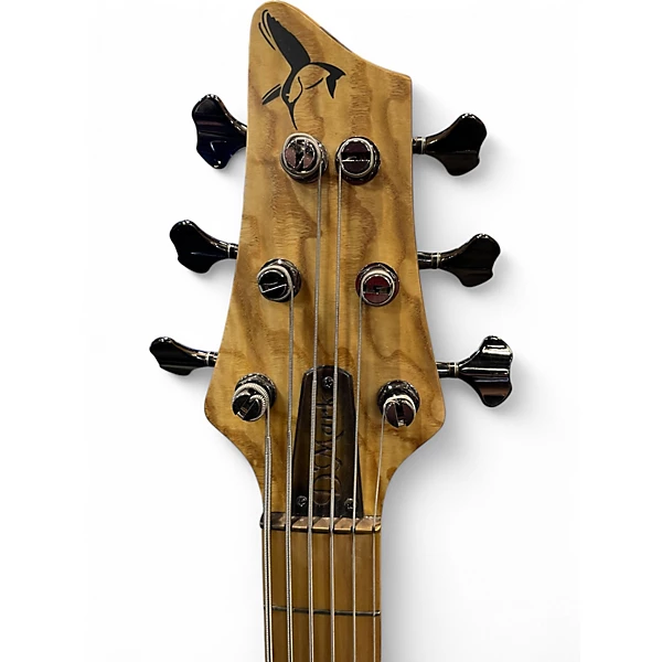 Used D'mark Omega 6Spalted Exotic Brazillian Electric Bass Guitar 6 Used D'mark Omega 6Spalted Exotic Brazillian Electric Bass Guitar
