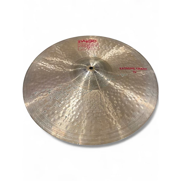 Used Paiste 19in 2002 extreme crashCymbal