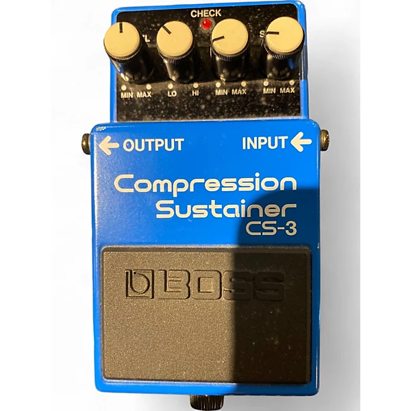 Used BOSS CS3 Compressor Sustainer Effect Pedal