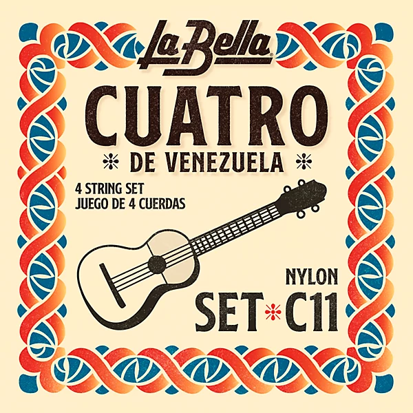 La Bella C11 Cuatro de Venezuela 4-String Set