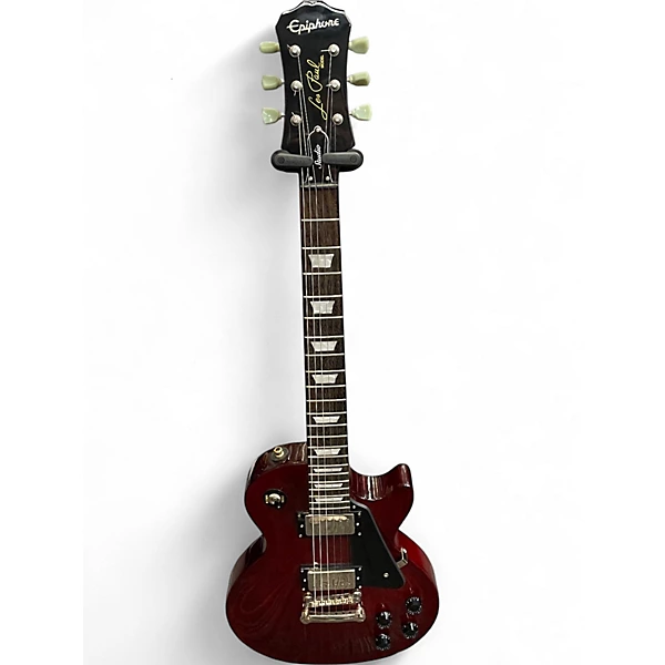 Used Epiphone Les Paul Studio Wine Red Solid Body Electric Guitar