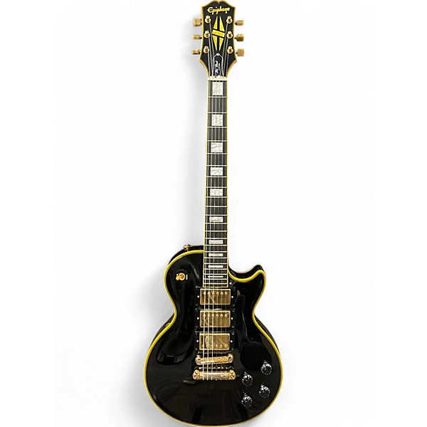 Used Epiphone Joe Bonamassa Les Paul Black Solid Body Electric Guitar