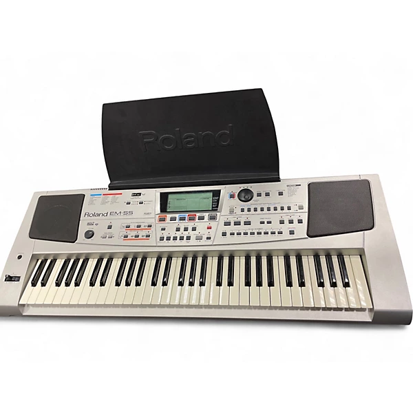 Used Roland EM55 Interactive Keyboard Arranger Keyboard