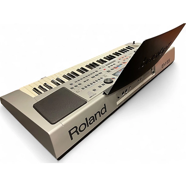 Used Roland EM55 Interactive Keyboard Arranger Keyboard 6 Used Roland EM55 Interactive Keyboard Arranger Keyboard