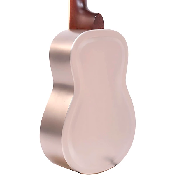 Gold Tone ResoUke Resonator Ukulele Brushed Metal 8 Gold Tone ResoUke Resonator Ukulele Brushed Metal