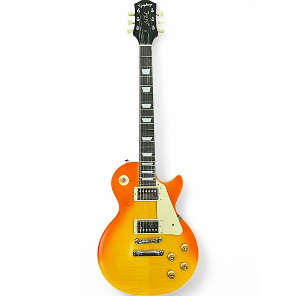 Used Epiphone 1959 Reissue Les Paul Standard Honey Burst Solid Body Electric Guitar