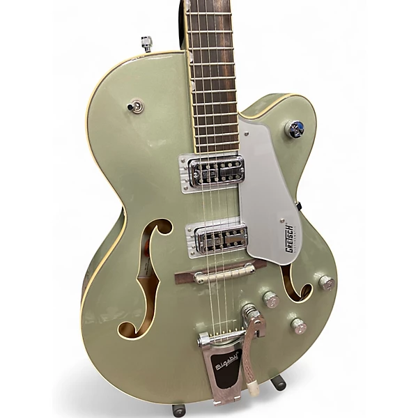Used Gretsch Guitars G5420T Electromatic Metallic Green Hollow Body Electric Guitar 6 Used Gretsch Guitars G5420T Electromatic Metallic Green Hollow Body Electric Guitar