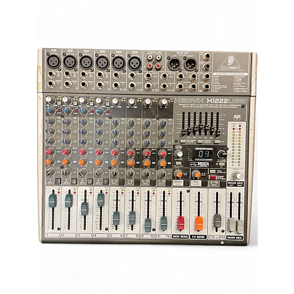 Used Behringer Xenyx X1222USB Unpowered Mixer