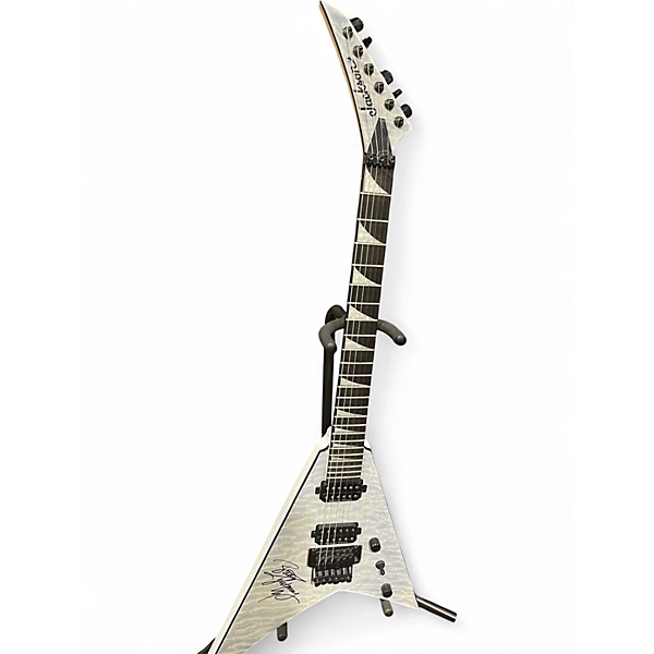 Used Jackson RR24Q Pro Series Winter Storm Solid Body Electric Guitar