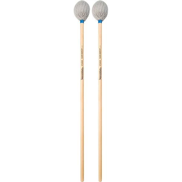 Innovative Percussion Tom Rarick Series Birch Handle Marimba Mallet Medium Hard Pewter Yarn