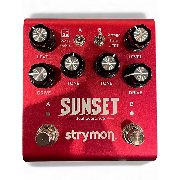 Used Strymon Sunset Overdrive Effect Pedal