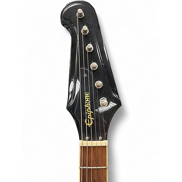 Used Epiphone Firebird Slash Trans Black Solid Body Electric Guitar 6 Used Epiphone Firebird Slash Trans Black Solid Body Electric Guitar