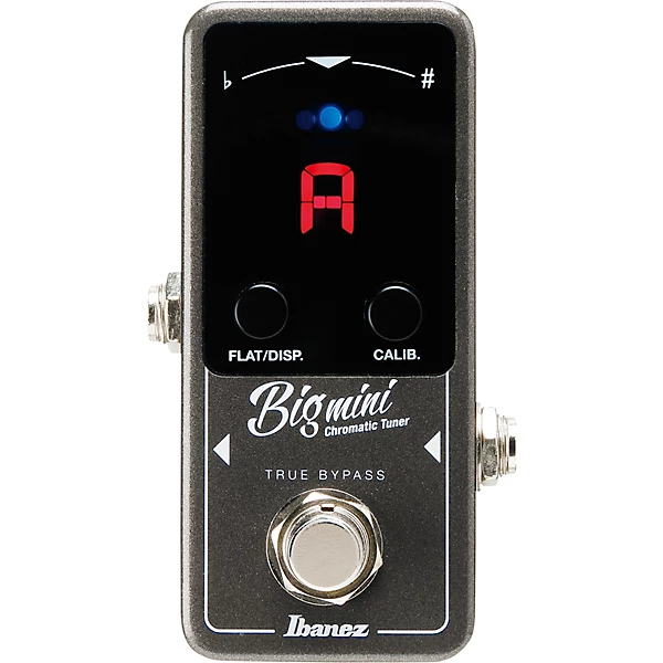 Ibanez BIGMINI Chromatic Pedal Tuner Silver