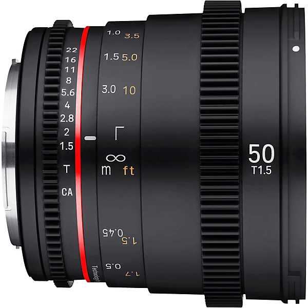 Rokinon Cine DSX 50mm T1.5 Cine Lens for Micro Four Thirds 6 Rokinon Cine DSX 50mm T1.5 Cine Lens for Micro Four Thirds