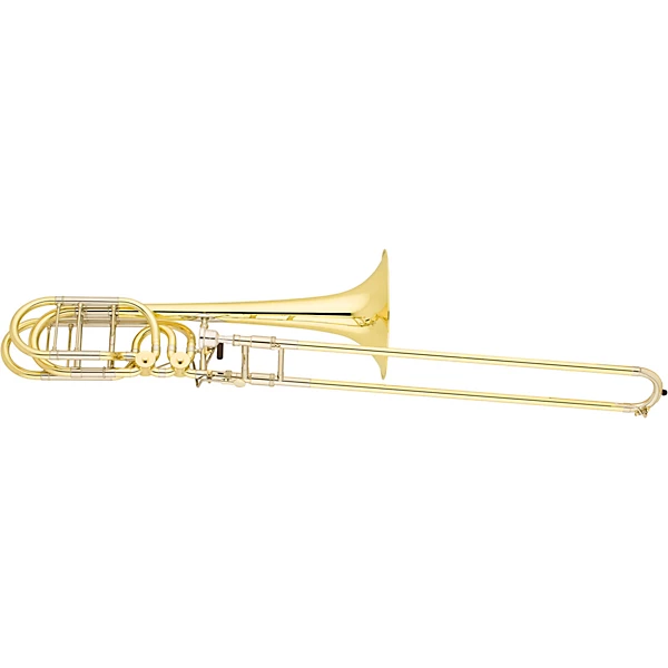 S.E. SHIRES TBQ36R Q-Series Professional Bass Trombone Lacquer Yellow Brass Bell