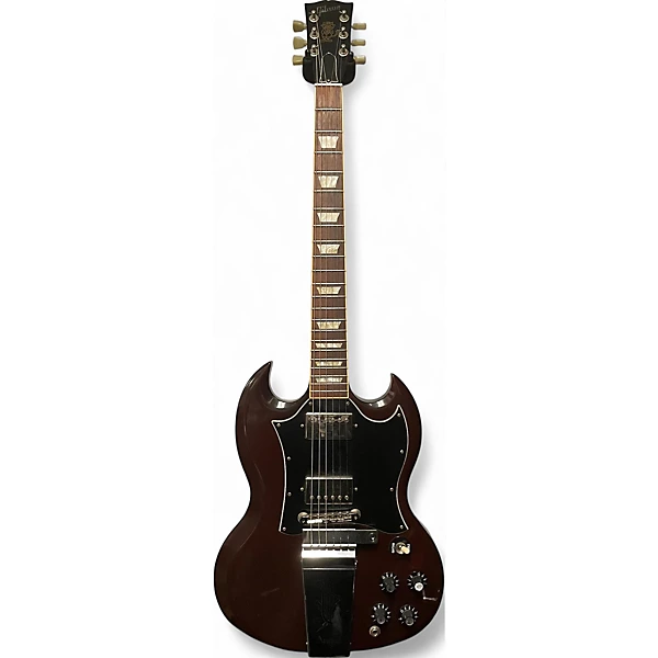 Used Gibson Angus Young Signature SG Red Solid Body Electric Guitar
