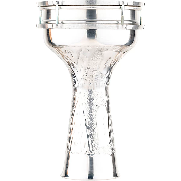 MEINL Aluminum Hand-Hammered Darbuka Silver 8 in. 4 MEINL Aluminum Hand-Hammered Darbuka Silver 8 in.