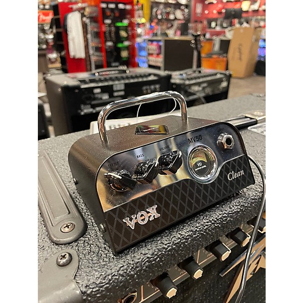 Used VOX MV50 Clean Guitar Amp Head 4 Used VOX MV50 Clean Guitar Amp Head