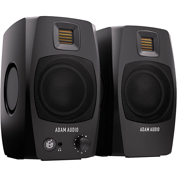 ADAM Audio D3V 3 Active Studio Monitors, Black (Pair)