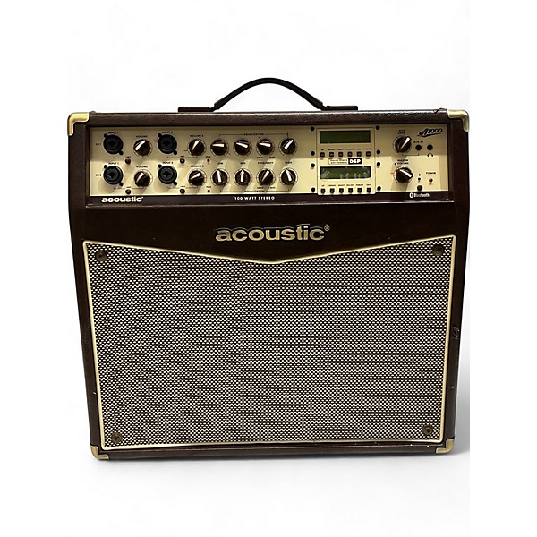 Used Acoustic A1000 2x50W Stereo Acoustic Guitar Combo Amp