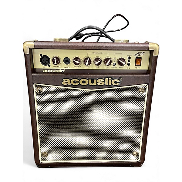 Used Acoustic A15 15W 1x6.5 Acoustic Guitar Combo Amp