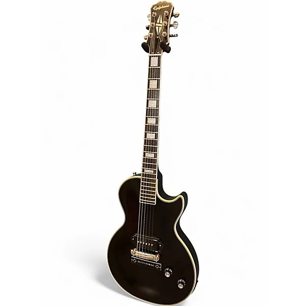 Used Epiphone Jared James Nichols Blues Power Black Solid Body Electric Guitar