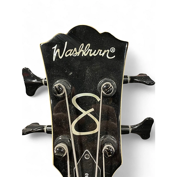 Used Washburn AB40 violin sunburst Electric Bass Guitar 6 Used Washburn AB40 violin sunburst Electric Bass Guitar