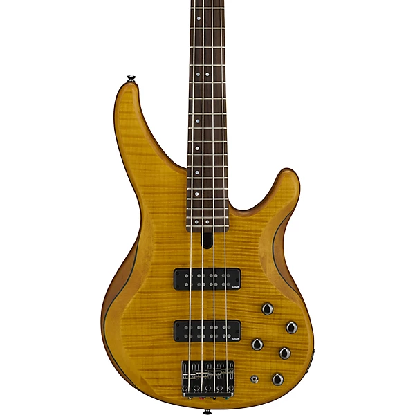 Yamaha TRBX604 Electric Bass Guitar Matte Amber