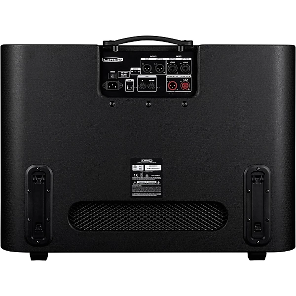 Line 6 Powercab 212 Plus 500W 2x12 Powered Stereo Guitar Speaker Cab Black and Silver 6 Line 6 Powercab 212 Plus 500W 2x12 Powered Stereo Guitar Speaker Cab Black and Silver
