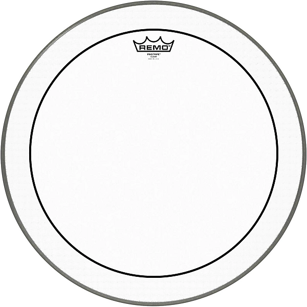 Remo Pinstripe Clear Bass Drum Head 18 in.
