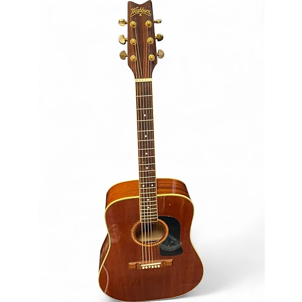 Used Washburn D100M Mahogany Acoustic Guitar