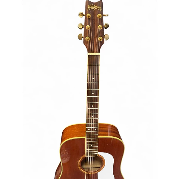 Used Washburn D100M Mahogany Acoustic Guitar 6 Used Washburn D100M Mahogany Acoustic Guitar