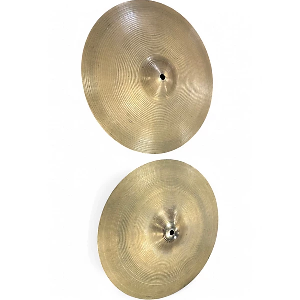 Used Zildjian 14in hihat bottom Cymbal