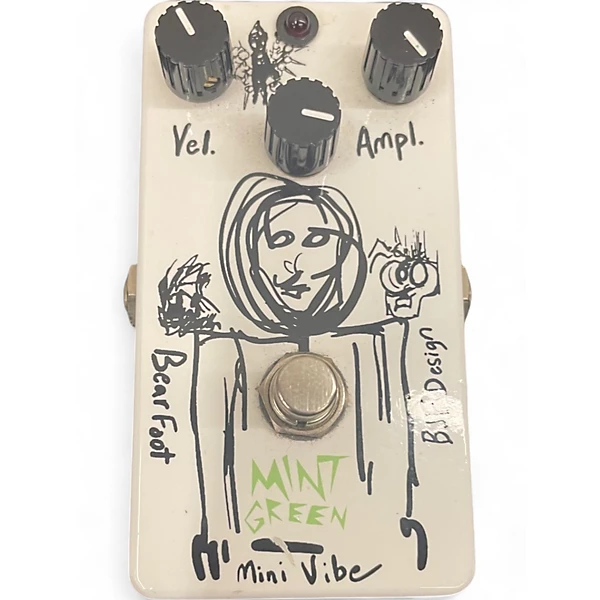 Used Bearfoot Mint Green Mini Vibe Effect Pedal