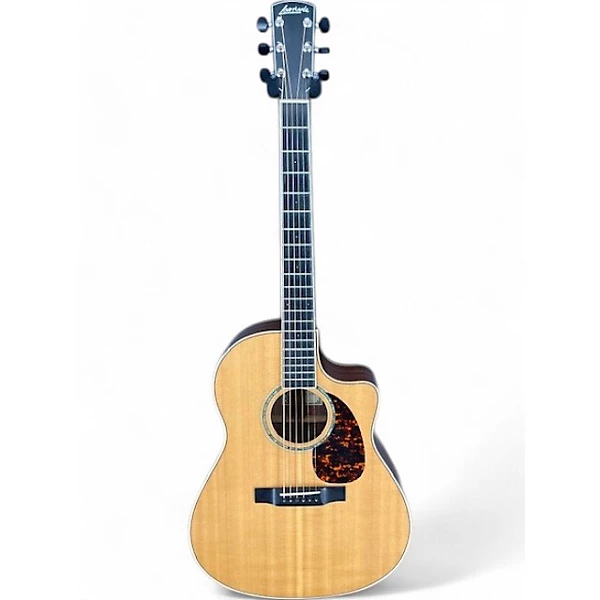 Used Larrivee lv09 Natural Acoustic Electric Guitar