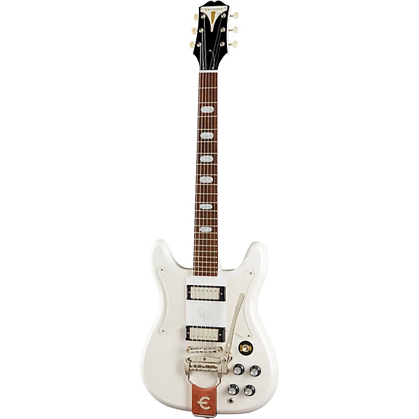 Epiphone Crestwood Custom Electric Guitar Polaris White 6 Epiphone Crestwood Custom Electric Guitar Polaris White