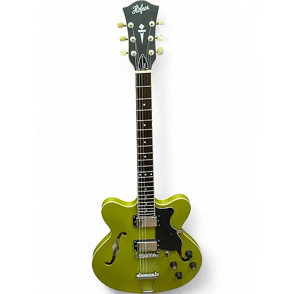 Used 2013 Hofner Verythin Standard CT OLIVEHollow Body Electric Guitar